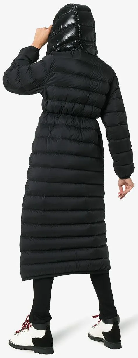 Grue Logo Detail Long Puffer Coat